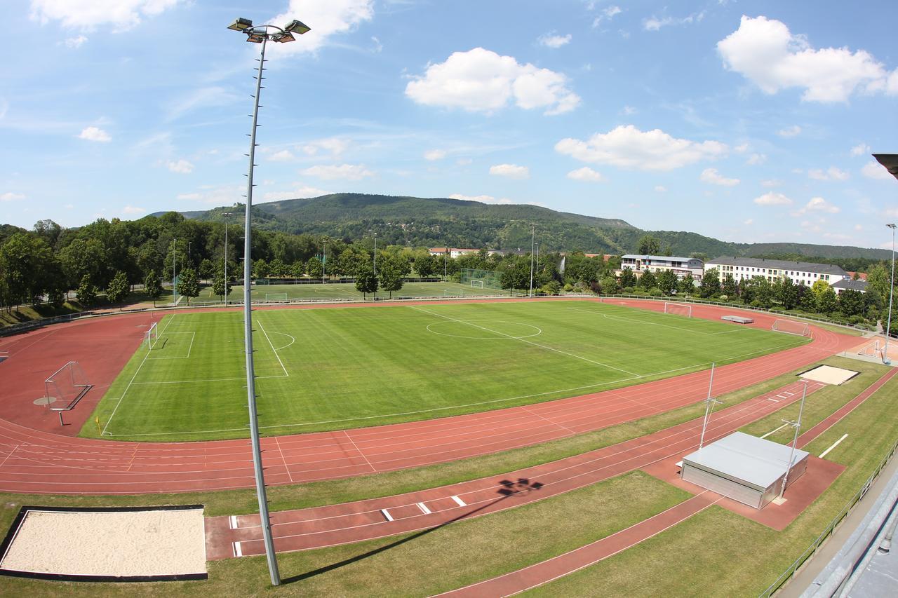 Hotel Landessportschule Bad Blankenburg Exterior foto